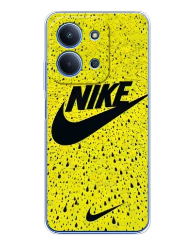 Чехол для Xiaomi Poco C85 с картинкой «Желтый текстурный Nike» Чехол для Xiaomi Poco C85 с картинкой «Желтый текстурный Nike»