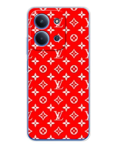 Чехол для Xiaomi Poco C85 с картинкой «Яркий паттерн LV»