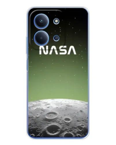 Чехол для Xiaomi Poco C85 с картинкой «NASA — лунный градиент»