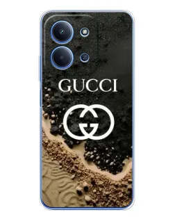 Чехол для Xiaomi Poco C85 с картинкой «Gucci — песчаные дюны»