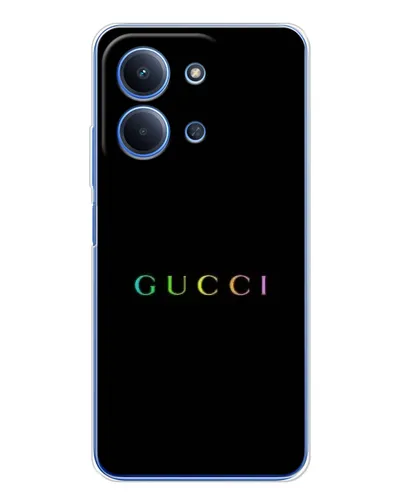 Чехол для Xiaomi Poco C85 с картинкой «Gucci — неоновый минимализм» Чехол для Xiaomi Poco C85 с картинкой «Gucci — неоновый минимализм»