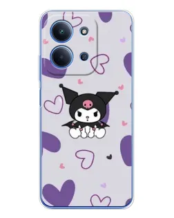 Чохол для Xiaomi Poco C85 з картинкою «Kuromi та лавандові серця» Чохол для Xiaomi Poco C85 з картинкою «Kuromi та лавандові серця»