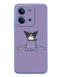 Чохол для Xiaomi Poco C85 з картинкою «Kuromi на ліловому фоні» Чохол для Xiaomi Poco C85 з картинкою «Kuromi на ліловому фоні»