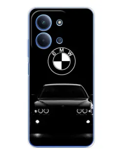 Чохол для Xiaomi Poco C85 з картинкою «BMW — погляд з темряви»