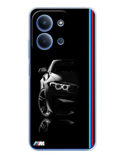 Чехол для Xiaomi Poco C85 с картинкой «Силуэт BMW в темноте» Чехол для Xiaomi Poco C85 с картинкой «Силуэт BMW в темноте»