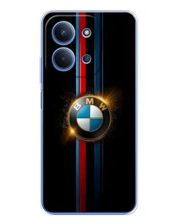 Чохол для Xiaomi Poco C85 з картинкою «BMW M-Power неон»