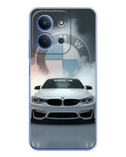 Чохол для Xiaomi Poco C85 з картинкою «BMW в білому диму» Чохол для Xiaomi Poco C85 з картинкою «BMW в білому диму»
