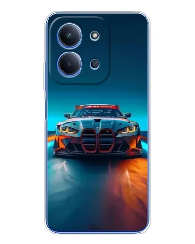 Чохол для Xiaomi Poco C85 з картинкою «BMW — вогні неону» Чохол для Xiaomi Poco C85 з картинкою «BMW — вогні неону»