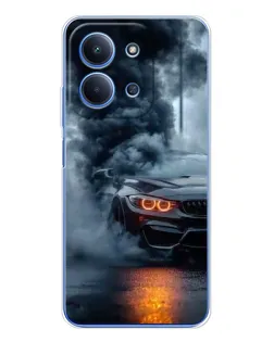 Чохол для Xiaomi Poco C85 з картинкою «BMW M-Power — абстракція»