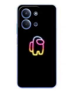 Чехол для Xiaomi Poco C85 с картинкой «Among Us градиент»