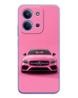 Чехол для Xiaomi Poco C85 с картинкой «Розовый Mercedes AMG» Чехол для Xiaomi Poco C85 с картинкой «Розовый Mercedes AMG»