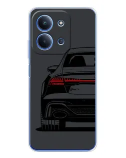 Чехол для Xiaomi Poco C85 с картинкой «Задняя часть Audi — арт» Чехол для Xiaomi Poco C85 с картинкой «Задняя часть Audi — арт»