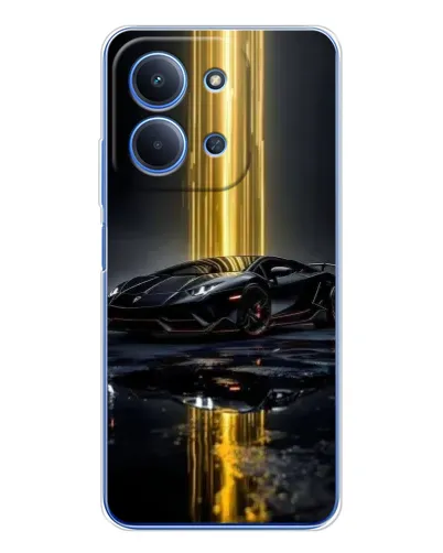 Чехол для Xiaomi Poco C85 с картинкой «Ночной Lamborghini драйв» Чехол для Xiaomi Poco C85 с картинкой «Ночной Lamborghini драйв»