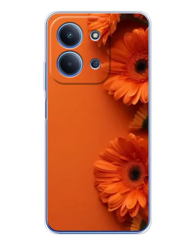 Чехол для Xiaomi Poco C85 с картинкой «Оранжевые герберы» Чехол для Xiaomi Poco C85 с картинкой «Оранжевые герберы»