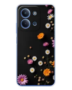 Чехол для Xiaomi Poco C85 с картинкой «Цветочная композиция»
