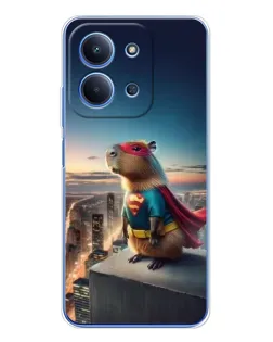 Чохол для Xiaomi Poco C85 з картинкою «Капі-мен супергерой» Чохол для Xiaomi Poco C85 з картинкою «Капі-мен супергерой»
