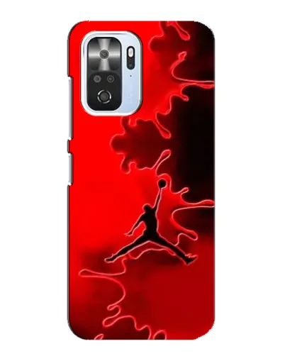 Чехол для Xiaomi POCO F3 с картинкой «Jordan Red Smoke»