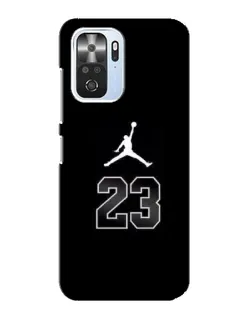 Чехол для Xiaomi POCO F3 с картинкой «Jordan Flight 23»