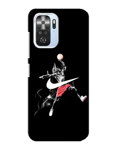 Чехол для Xiaomi POCO F3 с картинкой «Jordan Jumpman»