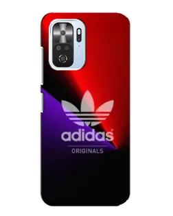 Чехол для Xiaomi POCO F3 с картинкой «Adidas Red Neon»
