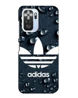 Чехол для Xiaomi POCO F3 с картинкой «Adidas Trefoil Blue»