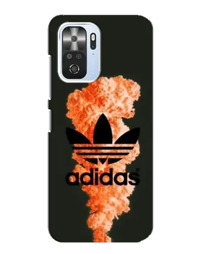 Чехол для Xiaomi POCO F3 с картинкой «Оранжевый дым Adidas» Чехол для Xiaomi POCO F3 с картинкой «Оранжевый дым Adidas»
