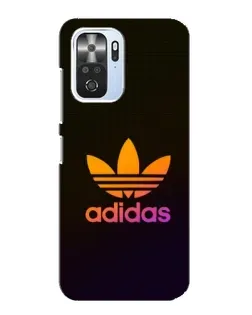 Чехол для Xiaomi POCO F3 с картинкой «Градиент Adidas»