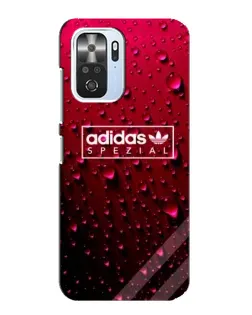 Чехол для Xiaomi POCO F3 с картинкой «Adidas Gold Marble»