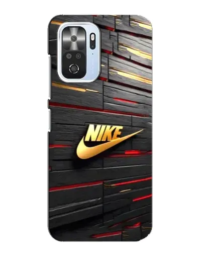 Чехол для Xiaomi POCO F3 с картинкой «Золотой Nike на металле» Чехол для Xiaomi POCO F3 с картинкой «Золотой Nike на металле»