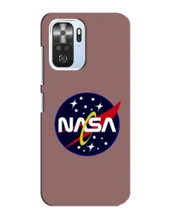 Чехол для Xiaomi POCO F3 с картинкой «NASA — ретро космос»
