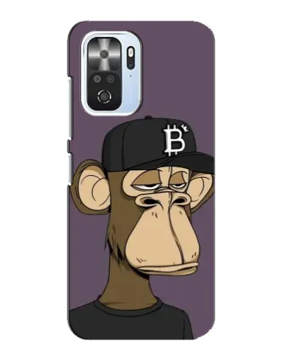 Чехол для Xiaomi POCO F3 с картинкой «Bored Ape в кепке» Чехол для Xiaomi POCO F3 с картинкой «Bored Ape в кепке»