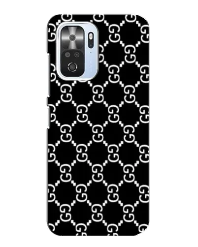 Чехол для Xiaomi POCO F3 с картинкой «Gucci — сетчатый паттерн»