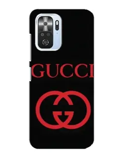 Чехол для Xiaomi POCO F3 с картинкой «Gucci — красный логотип» Чехол для Xiaomi POCO F3 с картинкой «Gucci — красный логотип»