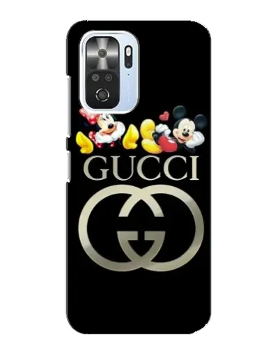 Чехол для Xiaomi POCO F3 с картинкой «Gucci — герои Disney»
