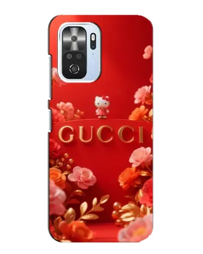 Чехол для Xiaomi POCO F3 с картинкой «Gucci — золотой сад»
