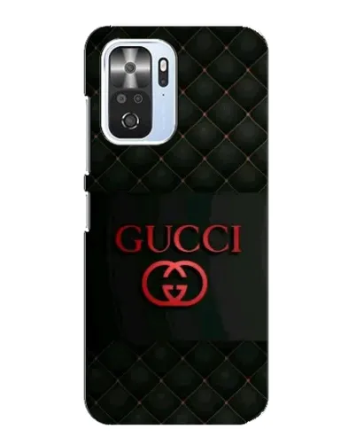 Чехол для Xiaomi POCO F3 с картинкой «Gucci — стеганый черный»