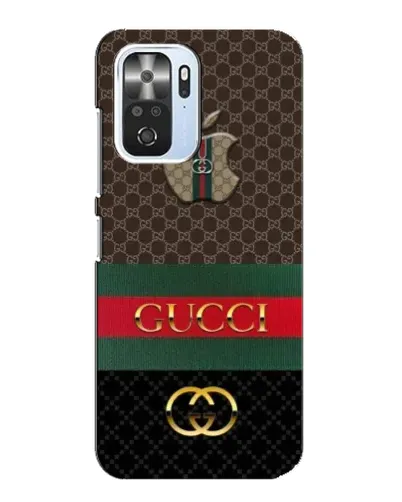 Чехол для Xiaomi POCO F3 с картинкой «Gucci — брендированный десерт»