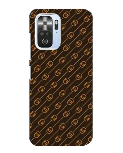 Чехол для Xiaomi POCO F3 с картинкой «Gucci — золотые диагонали»