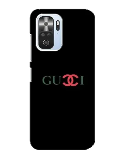 Чехол для Xiaomi POCO F3 с картинкой «Gucci — красный градиент»