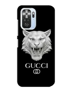 Чехол для Xiaomi POCO F3 с картинкой «Gucci — серебряный лев» Чехол для Xiaomi POCO F3 с картинкой «Gucci — серебряный лев»