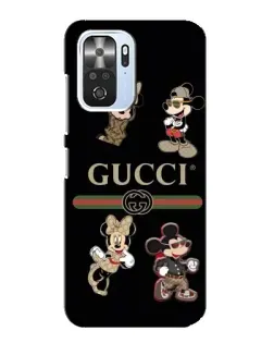 Чехол для Xiaomi POCO F3 с картинкой «Gucci — герои Disney и монограмма» Чехол для Xiaomi POCO F3 с картинкой «Gucci — герои Disney и монограмма»