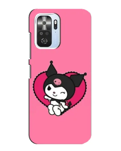 Чехол для Xiaomi POCO F3 с картинкой «Kuromi — любовь в сердце» Чехол для Xiaomi POCO F3 с картинкой «Kuromi — любовь в сердце»