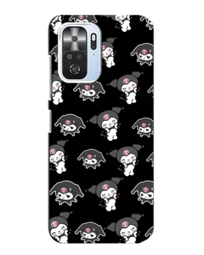 Чехол для Xiaomi POCO F3 с картинкой «Черный паттерн Kuromi» Чехол для Xiaomi POCO F3 с картинкой «Черный паттерн Kuromi»
