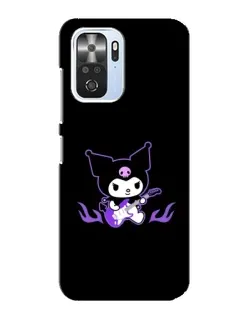 Чехол для Xiaomi POCO F3 с картинкой «Электрическая Kuromi»