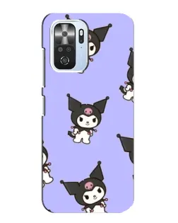 Чехол для Xiaomi POCO F3 с картинкой «Паттерн с Kuromi»