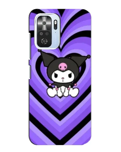 Чехол для Xiaomi POCO F3 с картинкой «Kuromi и фиолетовые сердца» Чехол для Xiaomi POCO F3 с картинкой «Kuromi и фиолетовые сердца»