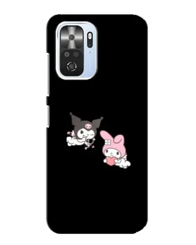 Чехол для Xiaomi POCO F3 с картинкой «My Melody и Kuromi» Чехол для Xiaomi POCO F3 с картинкой «My Melody и Kuromi»