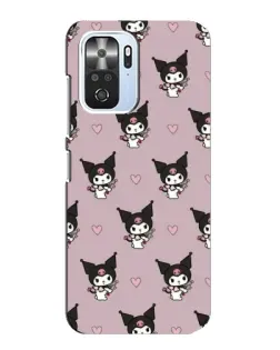 Чехол для Xiaomi POCO F3 с картинкой «Kuromi — ночной сон»