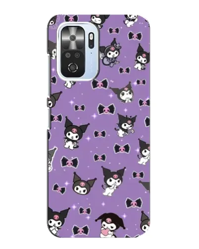 Чехол для Xiaomi POCO F3 с картинкой «Kuromi — паттерн» Чехол для Xiaomi POCO F3 с картинкой «Kuromi — паттерн»