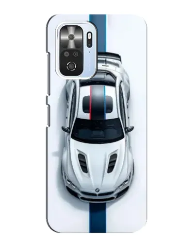Чехол для Xiaomi POCO F3 с картинкой «Вид сверху — BMW M»